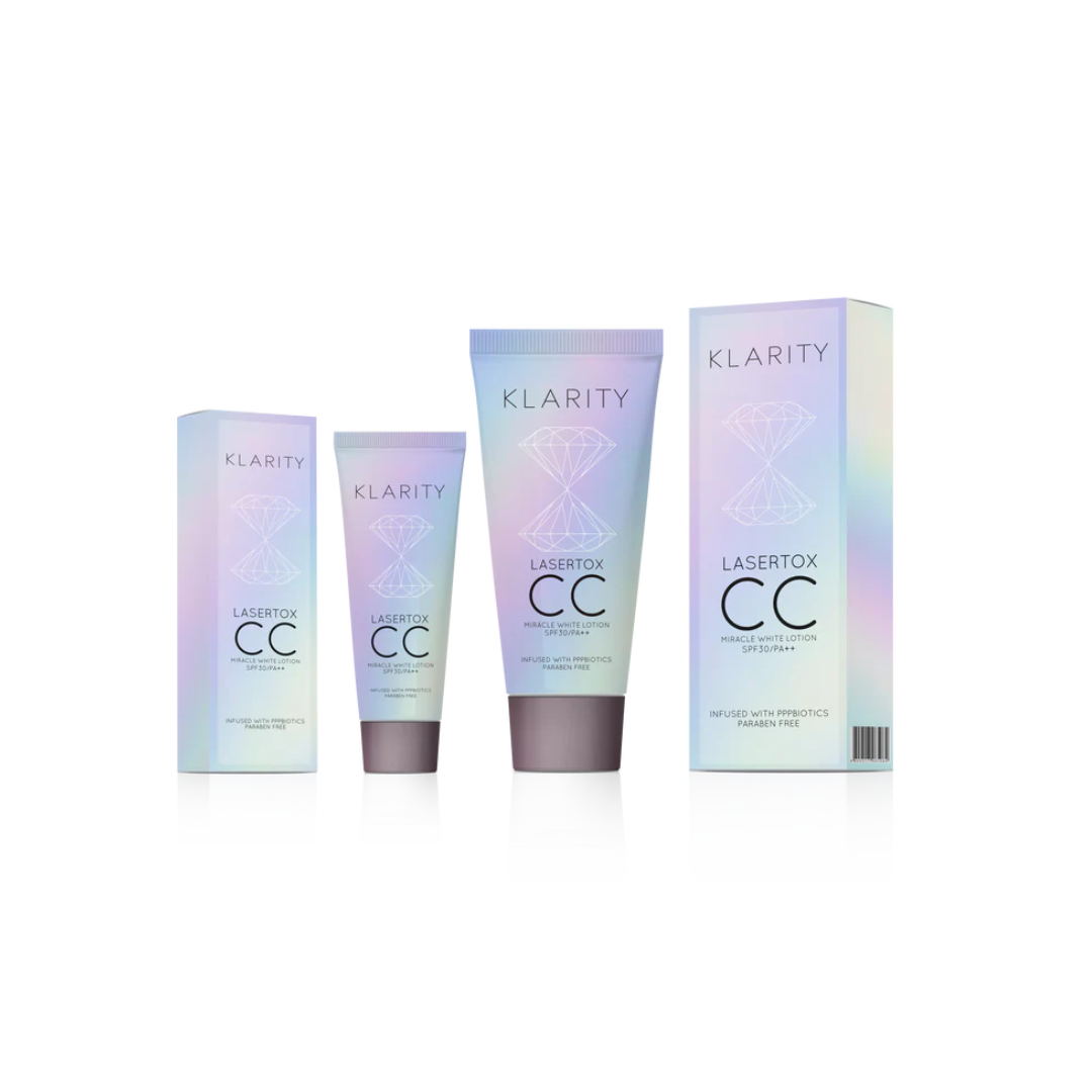KLARITY LaserTox CC Miracle White Lotion SPF30 PA++ 100ML with PPPbiotics