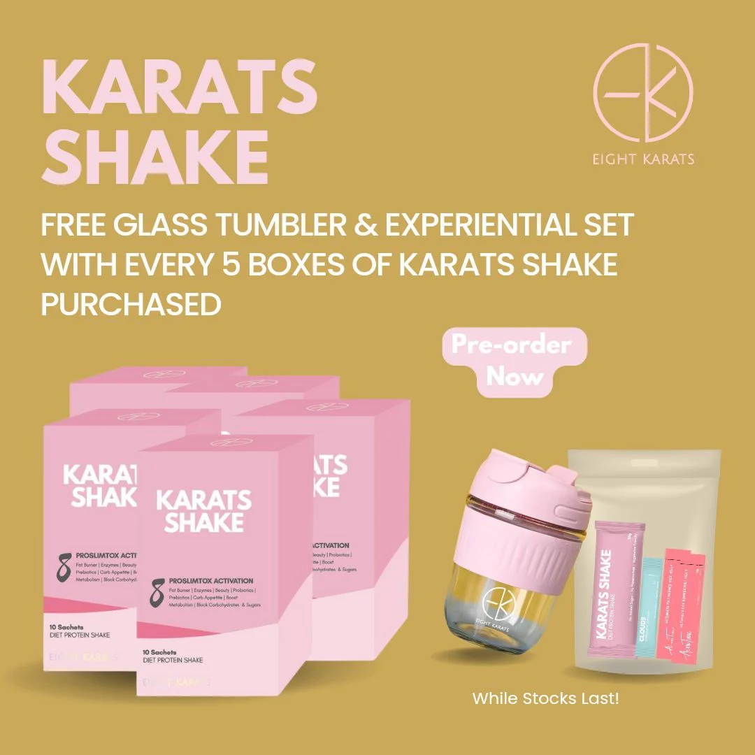 Eight Karats KARATS SHAKE Strawberry Protein Diet Shake