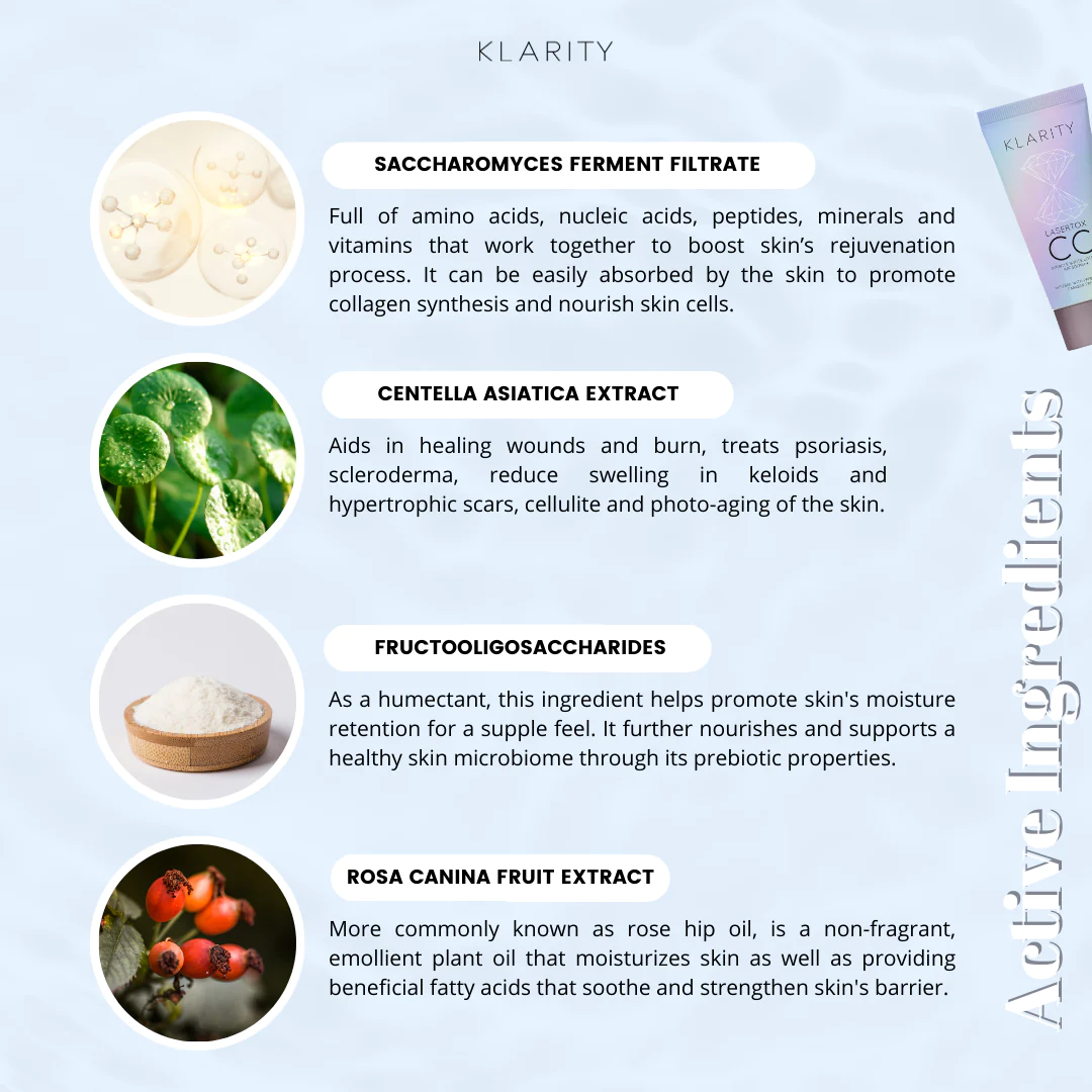 KLARITY LaserTox CC Miracle White Lotion SPF30 PA++ 100ML with PPPbiotics