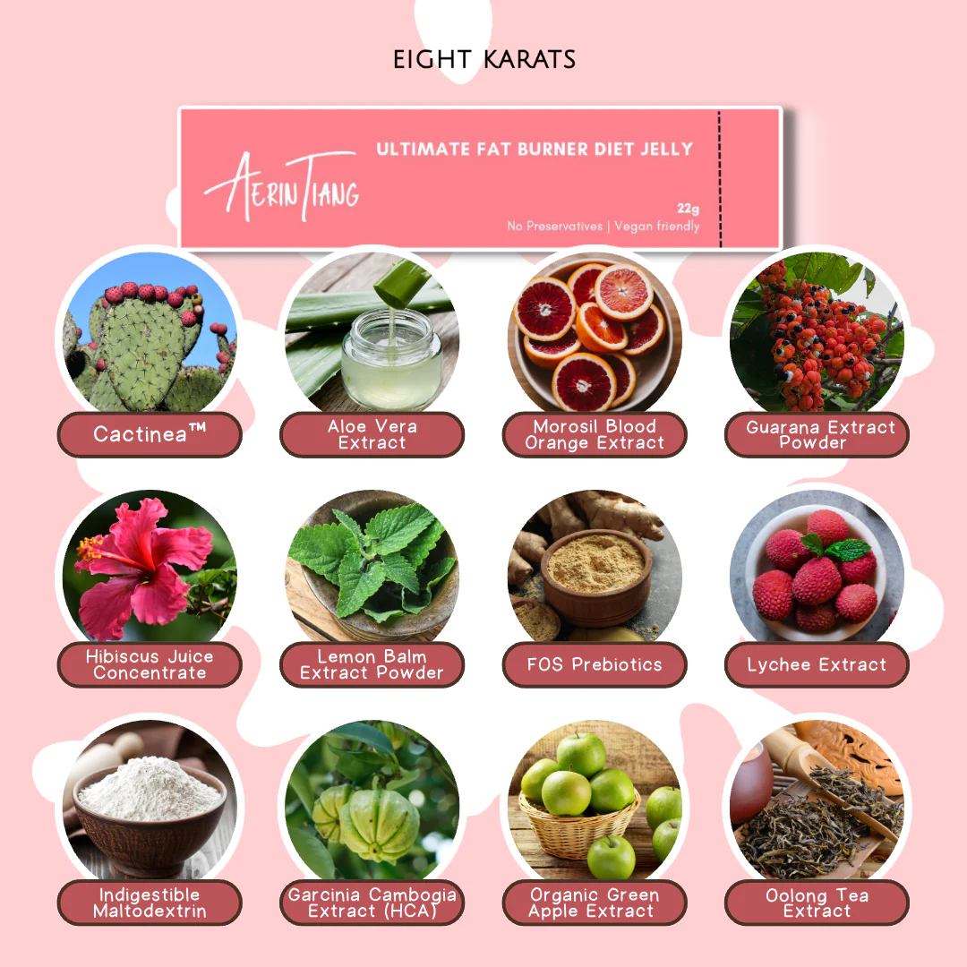 Eight Karats AERINTIANG Ultimate Fat Burner Diet Jelly