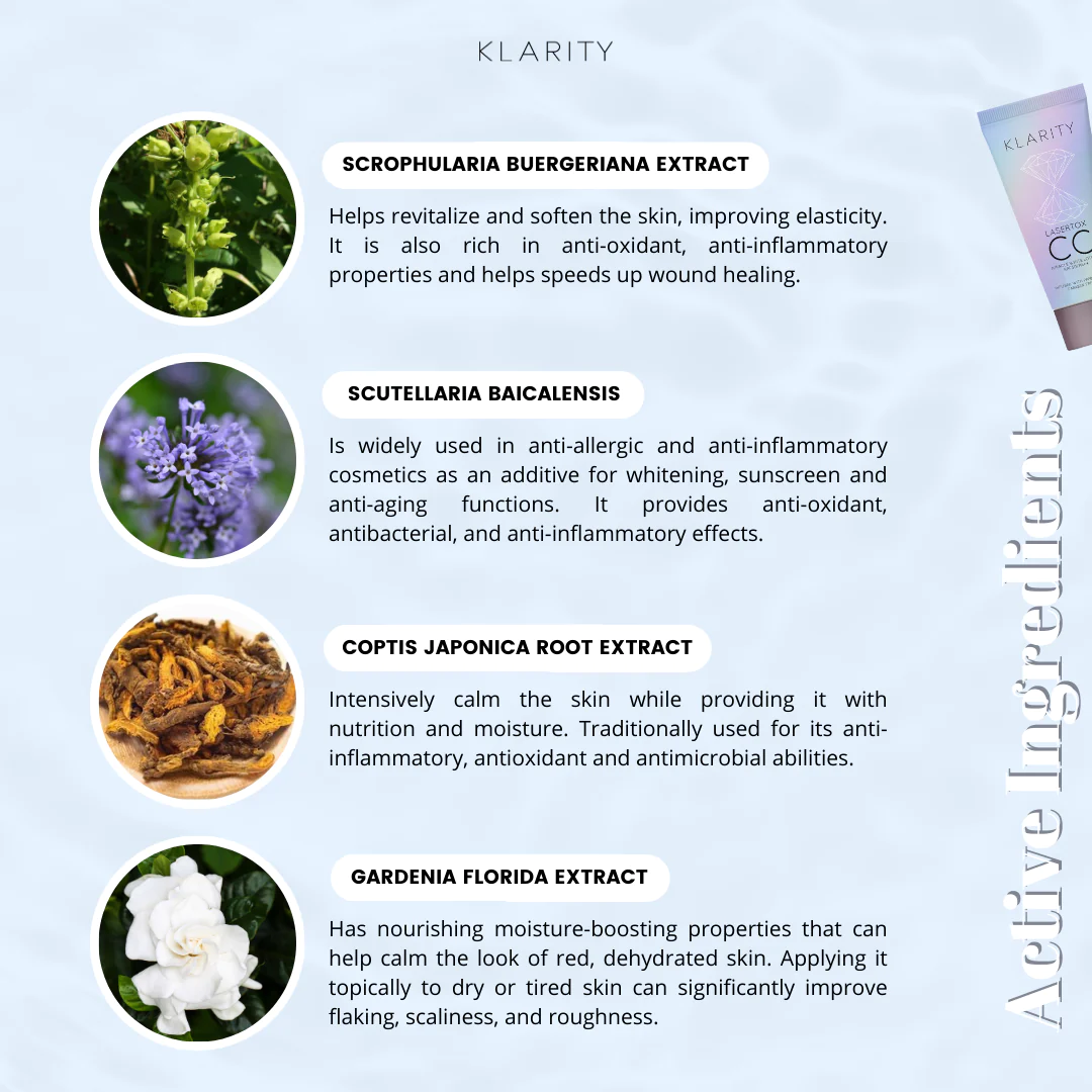 KLARITY LaserTox CC Miracle White Lotion SPF30 PA++ 100ML with PPPbiotics